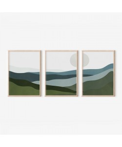 Πίνακας Orbis pakoworld τρίπτυχος με ψηφιακή εκτύπωση και πλαίσιο 33x1.5x48εκ Πίνακας Orbis pakoworld τρίπτυχος με ψηφιακή εκτύπωση και πλαίσιο 33x1.5x48εκ