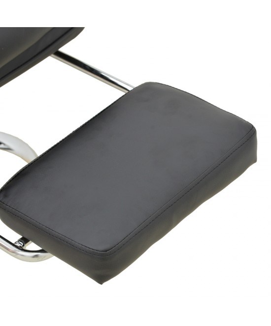 Καρέκλα γραφείου διευθυντή με υποπόδιο Zanci pakoworld pu μαυρο 70x66x112-120εκ