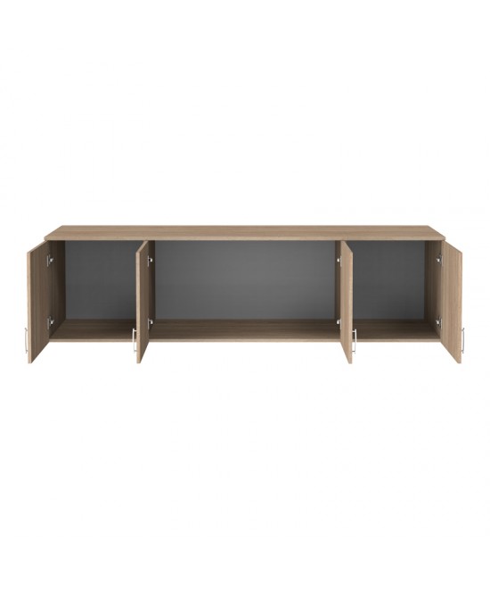 Πατάρι ντουλάπας Royal pakoworld τετράφυλλο sonoma 200x58x53εκ