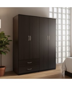 Ντουλάπα τετράφυλλη Lego pakoworld wenge 160x42x180εκ