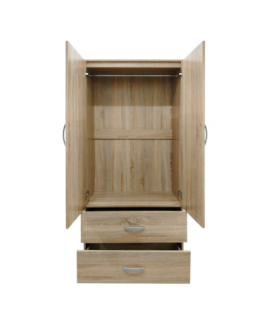 Ντουλάπα πεντάφυλλη Lego pakoworld sonoma 170x42x180εκ