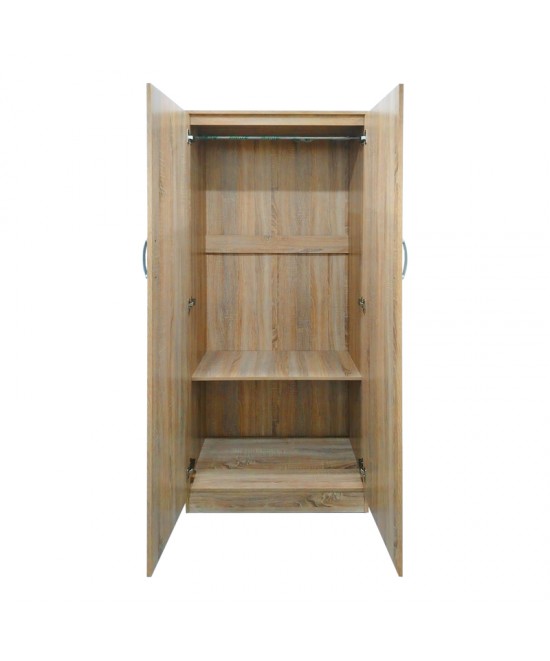 Ντουλάπα εξάφυλλη Lego ΙΙ pakoworld sonoma 240x42x180εκ