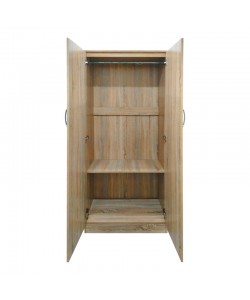 Ντουλάπα τετράφυλλη Lego Ι pakoworld sonoma 160x42x180εκ