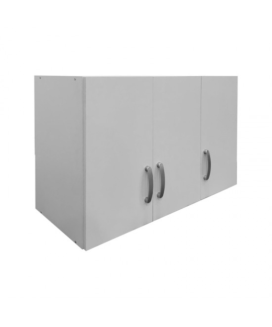 Ντουλάπα πεντάφυλλη με πατάρι Lego I pakoworld λευκή 170x42x240εκ