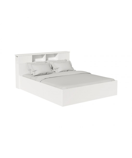 Σετ Κρεβατοκάμαρας Olympus White με Κρεβάτι 140x200εκ Σετ 4τεμ