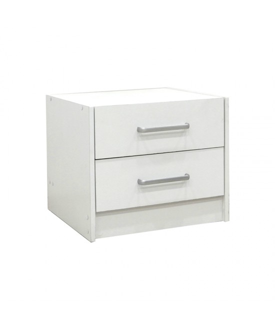 Σετ Κρεβατοκάμαρας Olympus White με Κρεβάτι 140x200εκ Σετ 4τεμ