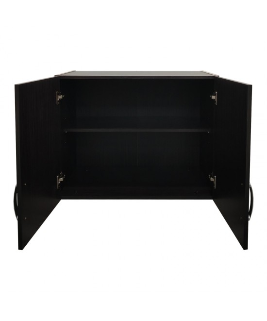 Ντουλάπα τετράφυλλη με πατάρι Lego pakoworld wenge 160x42x240εκ