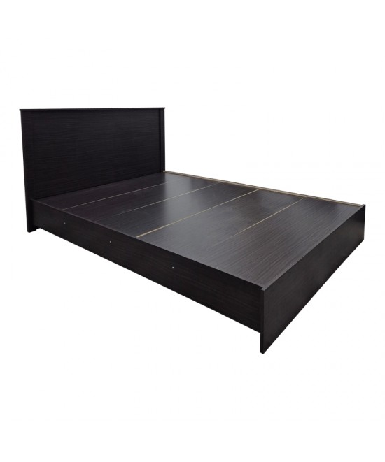 Κρεβάτι Athos pakoworld σε wenge απόχρωση 140x200εκ