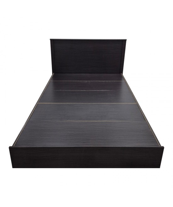 Κρεβάτι Athos pakoworld σε wenge απόχρωση 140x200εκ