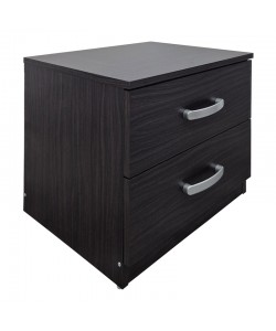 Κομοδίνο Athos pakoworld σε wenge απόχρωση 48x40x41.5εκ