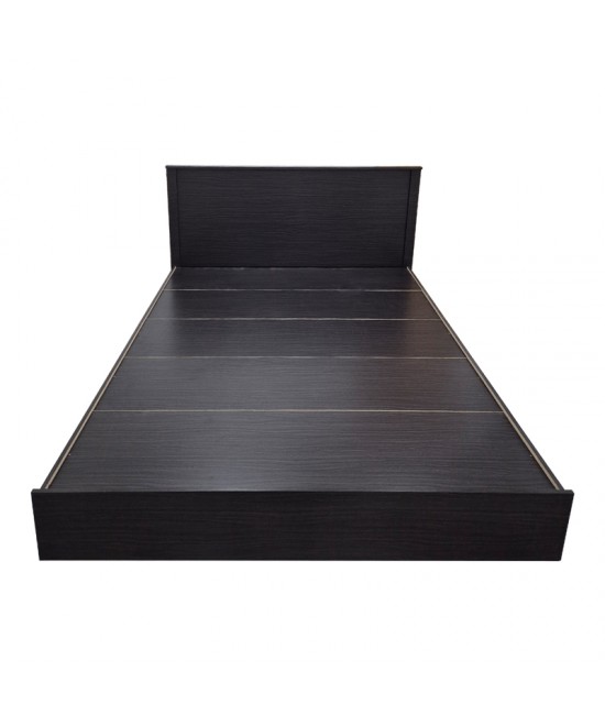 Κρεβάτι Athos pakoworld σε wenge απόχρωση 160x200εκ