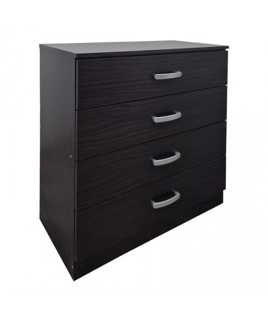 Συρταριέρα Athos pakoworld σε wenge απόχρωση 80x40x79εκ