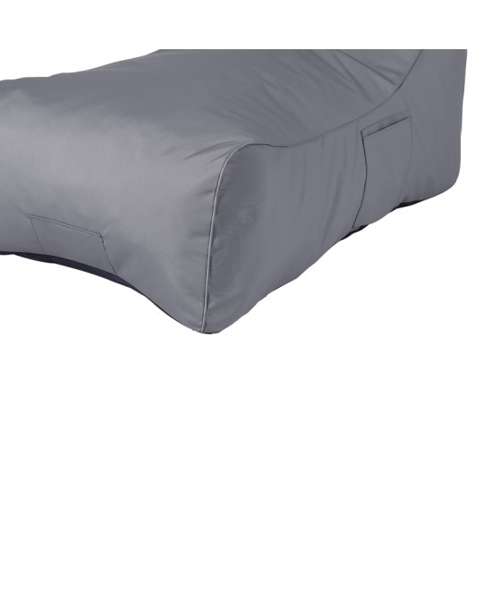 Πουφ ξαπλώστρα Otenda pakoworld αδιάβροχο σε ανθρακί απόχρωση 67x110x65εκ Πουφ ξαπλώστρα Otenda pakoworld αδιάβροχο σε ανθρακί απόχρωση 67x110x65εκ