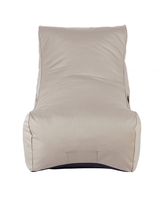 Πουφ ξαπλώστρα Otenda pakoworld αδιάβροχο σε μπεζ απόχρωση 67x110x65εκ Πουφ ξαπλώστρα Otenda pakoworld αδιάβροχο σε μπεζ απόχρωση 67x110x65εκ