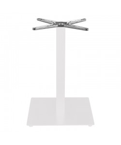 Βάση τραπεζιού Thonor pakoworld μεταλλική σε λευκή απόχρωση 48x48x73εκ