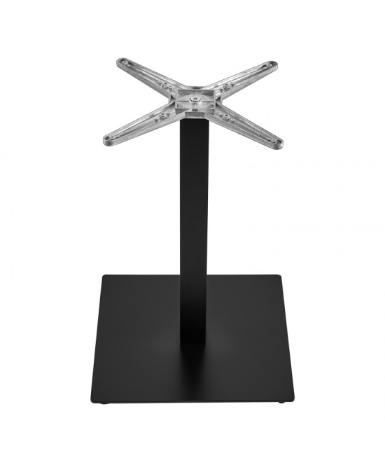 Βάση τραπεζιού Thonor pakoworld μεταλλική σε μαύρη απόχρωση 48x48x73εκ