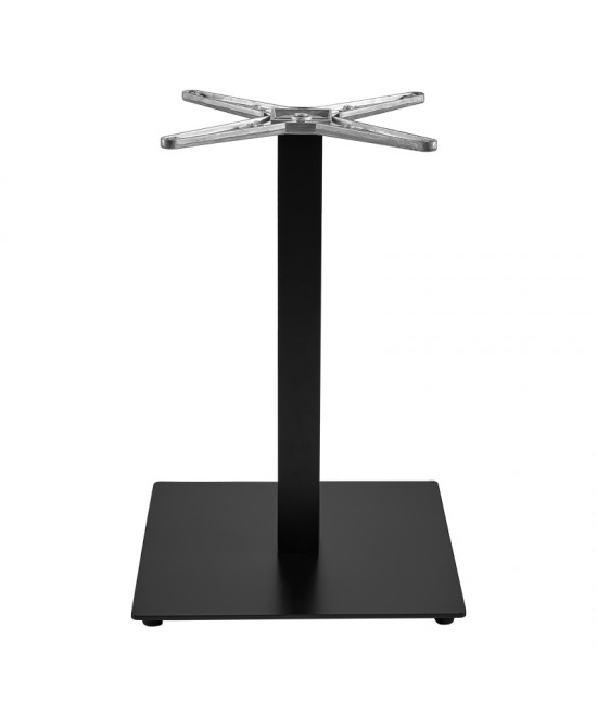 Βάση τραπεζιού Thonor pakoworld μεταλλική σε μαύρη απόχρωση 48x48x73εκ