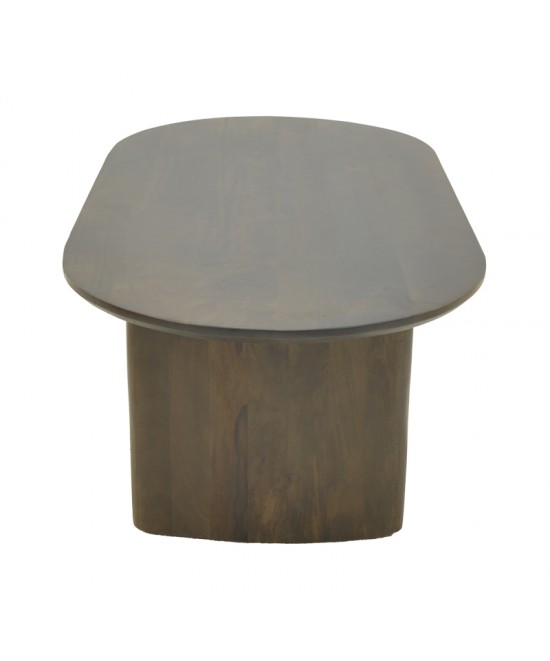 Τραπέζι σαλονιού Flute pakoworld wenge μασίφ ξύλο μάνγκο 130x65x40εκ Τραπέζι σαλονιού Flute pakoworld wenge μασίφ ξύλο μάνγκο 130x65x40εκ