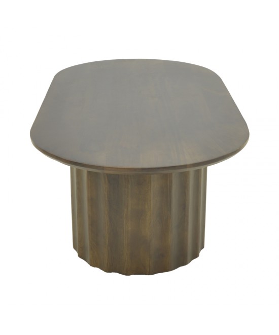 Τραπέζι σαλονιού Flute pakoworld wenge μασίφ ξύλο μάνγκο 130x65x40εκ Τραπέζι σαλονιού Flute pakoworld wenge μασίφ ξύλο μάνγκο 130x65x40εκ