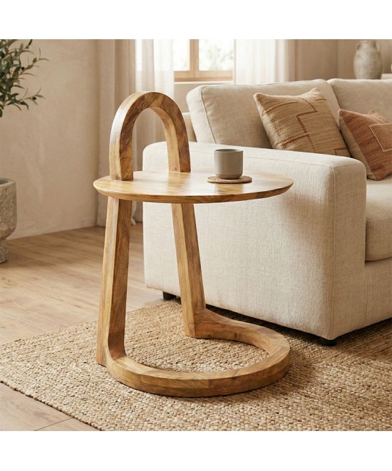 Βοηθητικό τραπέζι Kallos pakoworld μασίφ ξύλο μάνγκο σε φυσική απόχρωση 45x45x60εκ Βοηθητικό τραπέζι Kallos pakoworld μασίφ ξύλο μάνγκο σε φυσική απόχρωση 45x45x60εκ