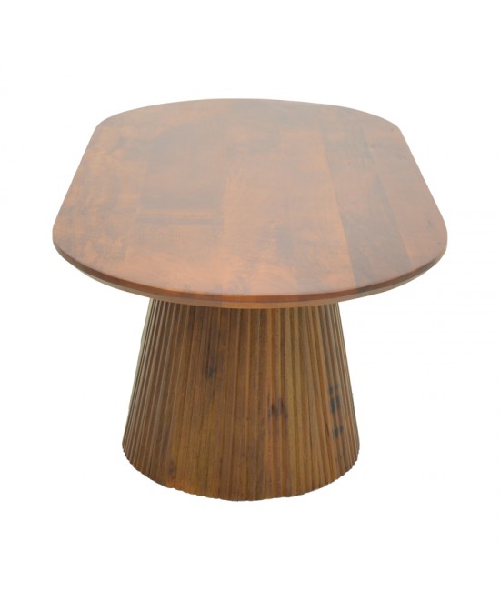 Τραπέζι σαλονιού Aithra pakoworld μασίφ ξύλο μάνγκο καρυδί 120x60x42εκ Τραπέζι σαλονιού Aithra pakoworld μασίφ ξύλο μάνγκο καρυδί 120x60x42εκ