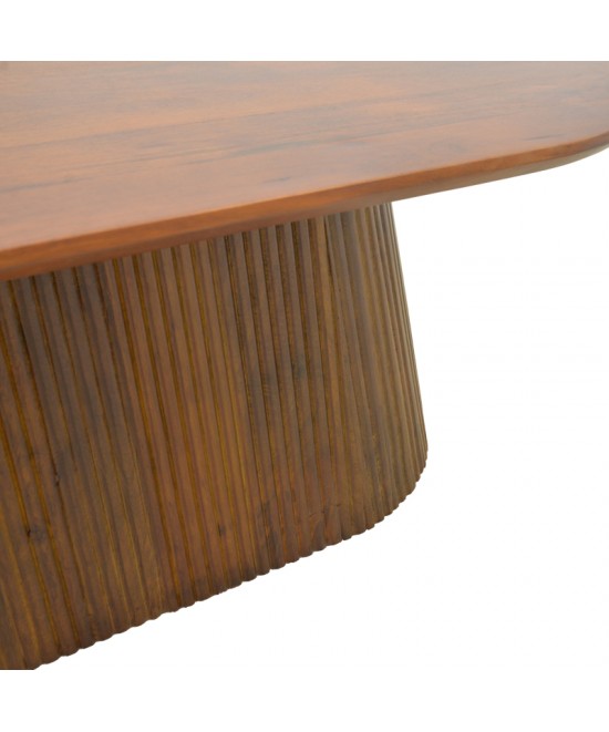 Τραπέζι σαλονιού Aithra pakoworld μασίφ ξύλο μάνγκο καρυδί 120x60x42εκ Τραπέζι σαλονιού Aithra pakoworld μασίφ ξύλο μάνγκο καρυδί 120x60x42εκ