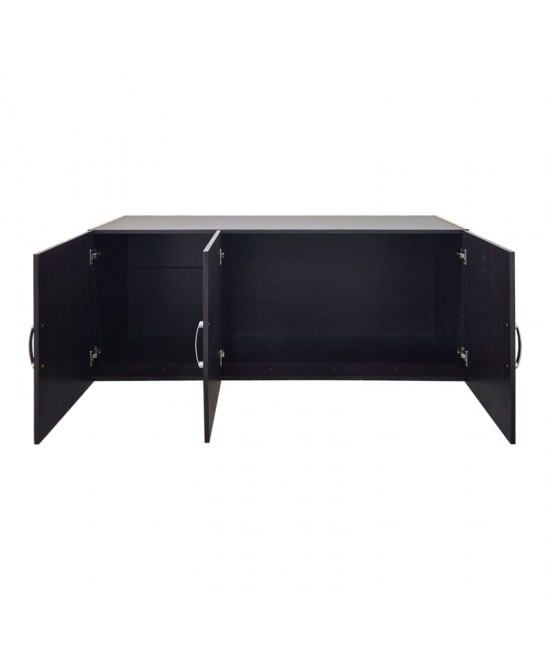 Πατάρι ντουλάπας τρίφυλλο Alvia pakoworld wenge 150x51x60εκ