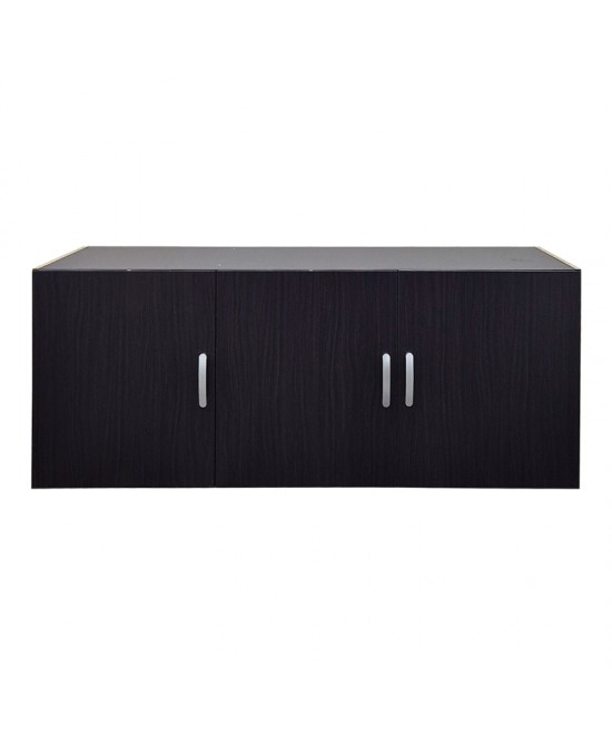 Πατάρι ντουλάπας τρίφυλλο Alvia pakoworld wenge 150x51x60εκ