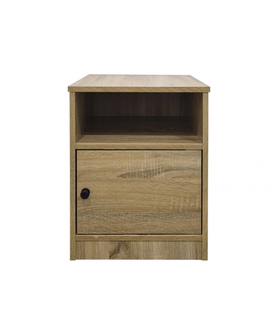 Κομοδίνο Lenea pakoworld sonoma 40x40x50εκ Κομοδίνο Lenea pakoworld sonoma 40x40x50εκ