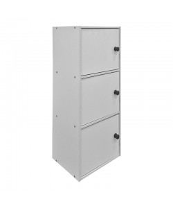 Ντουλάπα-στήλη Wirdia pakoworld λευκό 30.5x24x71.5εκ