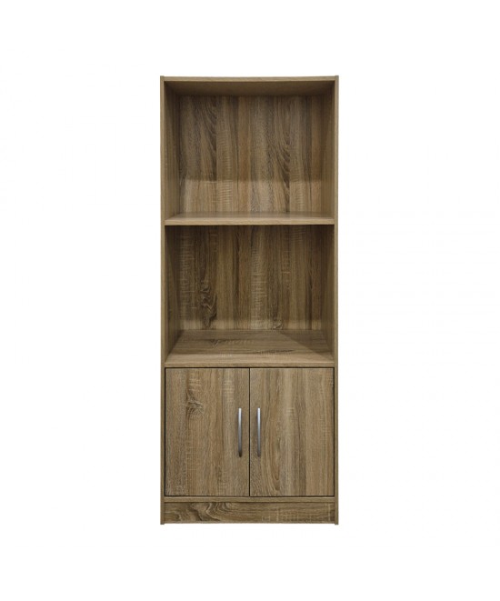 Βιβλιοθήκη Tekaro pakoworld sonoma 60x30x120εκ