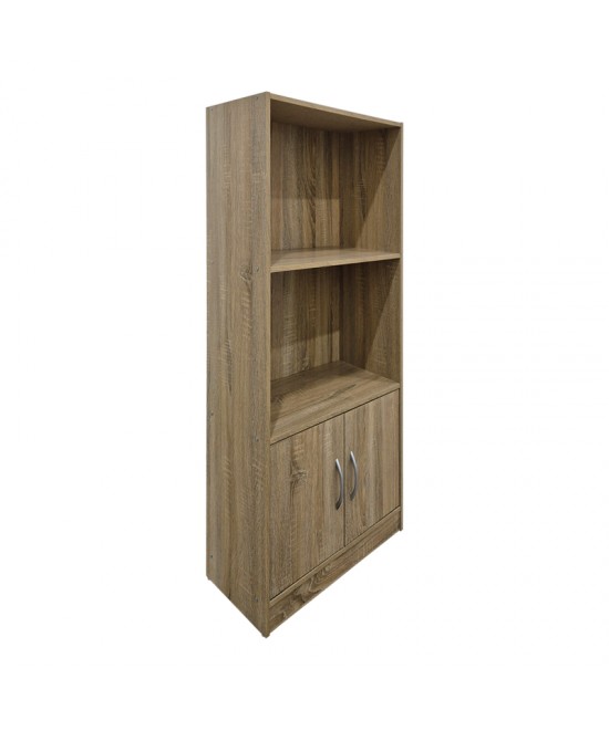 Βιβλιοθήκη Tekaro pakoworld sonoma 60x30x120εκ
