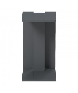 Βοηθητικό τραπέζι Muju pakoworld ανθρακί  30x40x55εκ