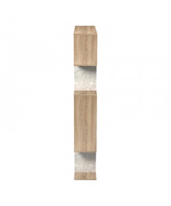 Βιβλιοθήκη Mito pakoworld sonoma - μπεζ μαρμάρου 108.5x25x161εκ Βιβλιοθήκη Mito pakoworld sonoma - μπεζ μαρμάρου 108.5x25x161εκ