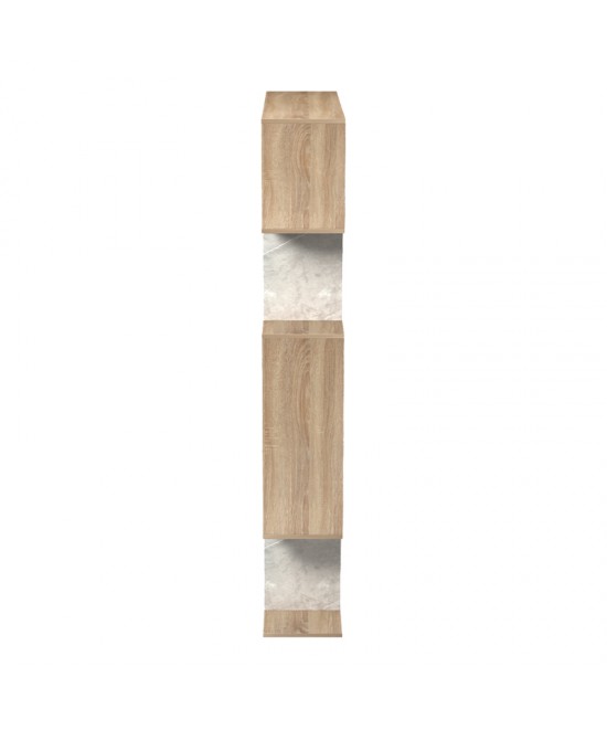 Βιβλιοθήκη Mito pakoworld sonoma - μπεζ μαρμάρου 108.5x25x161εκ Βιβλιοθήκη Mito pakoworld sonoma - μπεζ μαρμάρου 108.5x25x161εκ