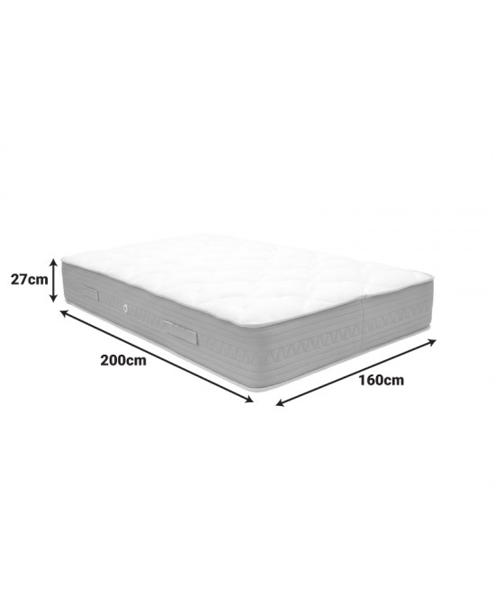 Στρώμα Sleepy pakoworld bonnel spring διπλής όψης 27cm 160x200εκ