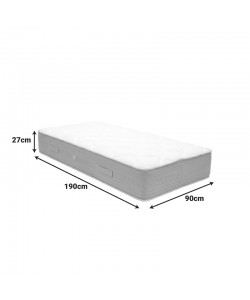 Στρώμα Sleepy pakoworld bonnel spring διπλής όψης 27cm 90x190εκ Στρώμα Sleepy pakoworld bonnel spring διπλής όψης 27cm 90x190εκ