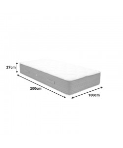 Στρώμα Sleepy pakoworld bonnel spring διπλής όψης 27cm 100x200εκ