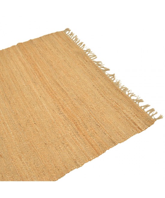 Χαλί Teppe pakoworld γιούτα σε φυσική απόχρωση 230x160x1εκ