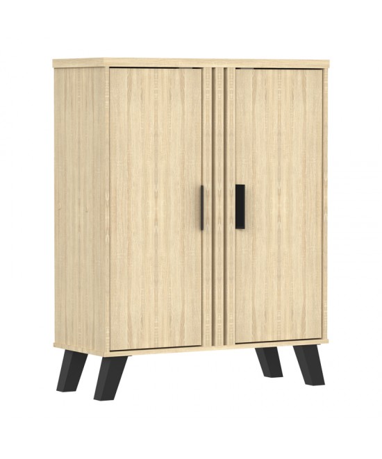 Παπουτσοθήκη-ντουλάπι Shoby pakoworld sonoma 70.5x30x91εκ