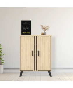 Παπουτσοθήκη-ντουλάπι Shoby pakoworld sonoma 70.5x30x91εκ