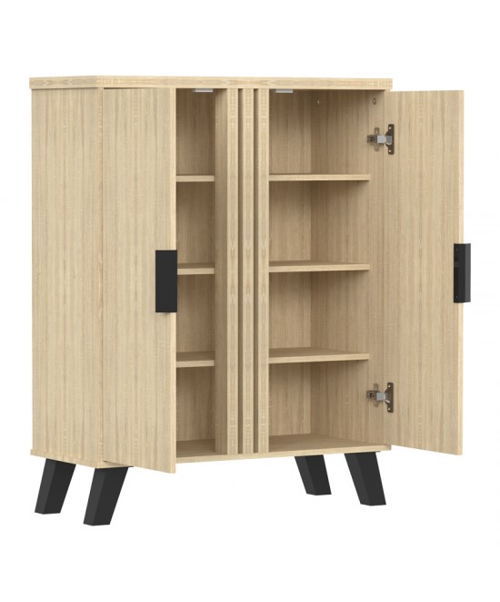 Παπουτσοθήκη-ντουλάπι Shoby pakoworld sonoma 70.5x30x91εκ