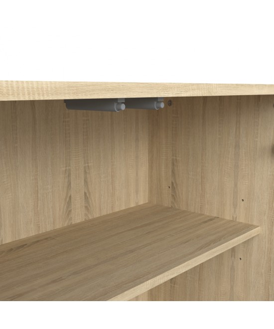 Μπουφές Billie pakoworld sonoma-ανθρακί149x40x77εκ