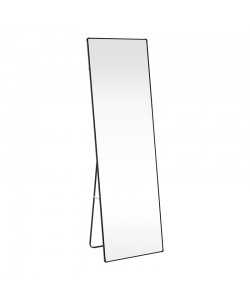 Καθρέπτης Moira pakoworld αλουμίνιο μαύρο 50x28x160εκ