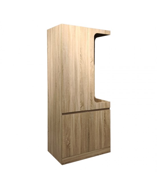 Έπιπλο εισόδου Feby pakoworld  sonoma 80x50.5x190εκ