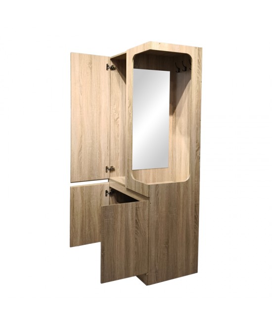 Έπιπλο εισόδου Feby pakoworld  sonoma 80x50.5x190εκ