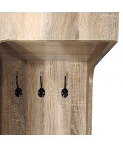Έπιπλο εισόδου Feby pakoworld  sonoma 80x50.5x190εκ