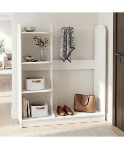 Έπιπλο εισόδου Pamesa pakoworld λευκό 130x40x135εκ