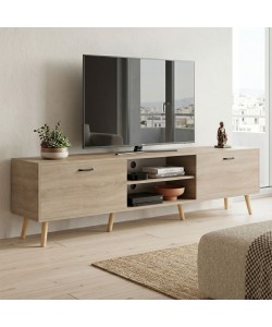 Έπιπλο τηλεόρασης Gorna pakoworld sonoma 180x35x48.6εκ