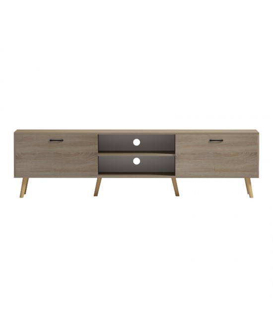 Έπιπλο τηλεόρασης Gorna pakoworld sonoma 180x35x48.6εκ